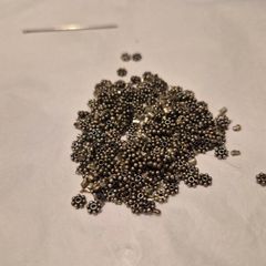 metal Snowflake Spacer Beads