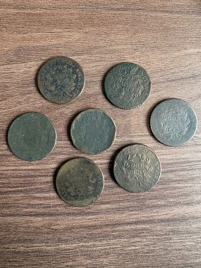 USA Draped Bust Large Cent Coin Lot