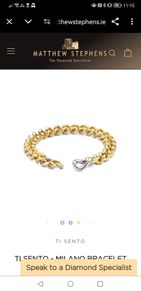 gold bracelet