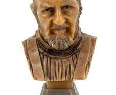 1970s Saint Padre Pio Bust made in Italy
