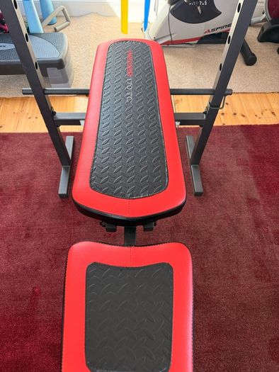 Multi purpose bench with weights