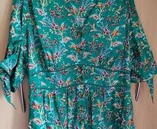 Monsoon 100% cotton blouse UK 10