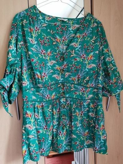 Monsoon 100% cotton blouse UK 10