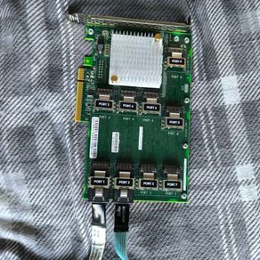 SAS Expander Card Bundle | 5x Cables Included | SAS to SATA Breakout | 12gbs