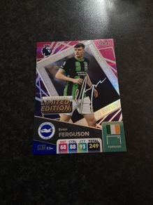 Mega Rare - Evan Ferguson LEPS Panini Adrenalyn XL Card