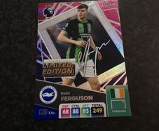 Mega Rare - Evan Ferguson LEPS Panini Adrenalyn XL Card