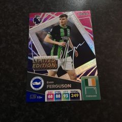 Mega Rare - Evan Ferguson LEPS Panini Adrenalyn XL Card