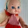 collectable vintage matel doll in original clothes Image 2