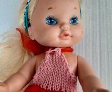 collectable vintage matel doll