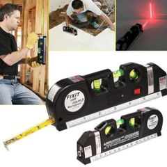 Laser Level Multipurpose Line Laser Leveler Tool Cross Line Lasers With 8FT 2.5M Standard Measure Tape and Metric Rulers