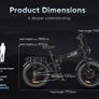Samebike RS-A02 Electric Folding Bike - Green Image 10