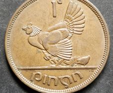 Ireland 1942 Penny coin