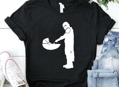 The mandalorian the child the mandalorian the child star wars t-shirt