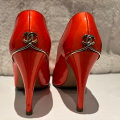CHANEL Peeptoe Heels (size 5)