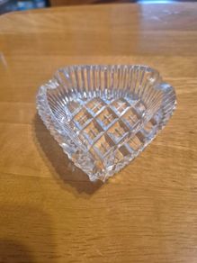Small Heart Shaped Ashtray