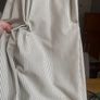 Pencil Pleat ticking stripe curtains Image 2
