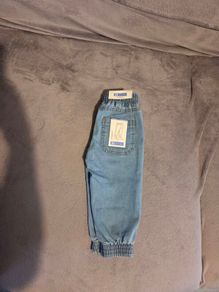 Disney Mickey Mouse/Goofey Denim Joggers BNWT (12-18 months)