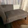 Grey chaise lounge Image 7