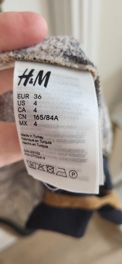 H&M python print midi Sz 8UK (Fit 8 to 10UK)