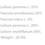Grass Seed for Sports and Play 20 kg Image 2