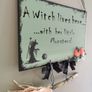 Halloween Decoration - Handmade Sign Image 3