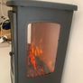 Electric stove effect heater, electric heater 1800W Image 3