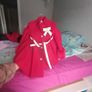 Christmas dontello fab dress& matching coat Image 2