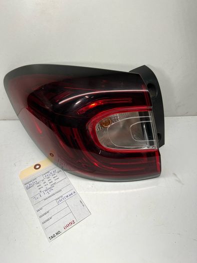 2017 Renault Captur Rear Light  Body Passenger Side Left 265557849r A2l16b1