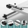 5FT/152cm Sliding Barn Door Hardware Track Kit, Flat Track System, Closet Rail, Sliding Door Track, J Shape Hanger Image 7