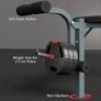 4-Levels Adjustable Weight Bench Fitness Equipment with Barbell Rack-Black Image 6