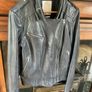Yaya Women Navy Leather Jacket Image 5