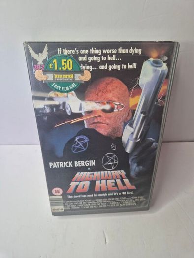 HIGHWAY TO HELL (1991) VHS - Rare Cult Horror Ex-Rental - 20:20 Vision PAL Play Tested Mould Free