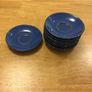 Denby Imperial Blue Espresso Cups & Saucers Image 4