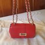 Aspinal of London Small Lottie Bag in RED Image 8