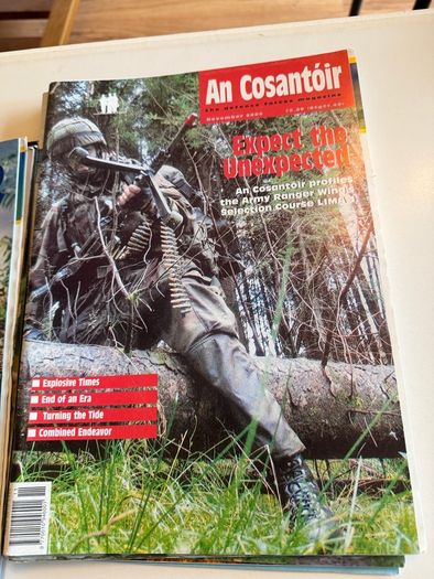 An Cosantoir. Irish Defence Forces Magazine Bundle. 11 in Total.