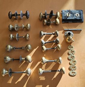 Solid Brass door knobs