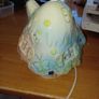 Vintage Ceramin Fairy House Tealight Image 3