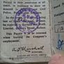 WW11 Harland  And Wolff Work Permit Image 5