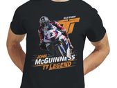 John McGuinness Isle Of Man TT Legend Heavyweight Unisex Crewneck T-shirt