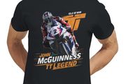John McGuinness Isle Of Man TT Legend Heavyweight Unisex Crewneck T-shirt