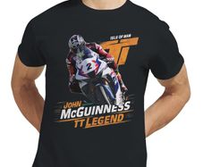 John McGuinness Isle Of Man TT Legend Heavyweight Unisex Crewneck T-shirt