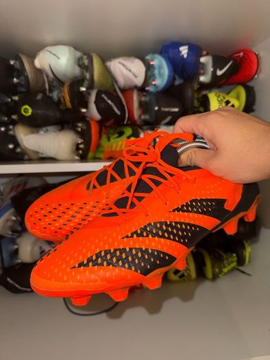Adidas Predator Accuracy.1 Orange Black Japan AG/HG HQ0955 Japan Exclusive