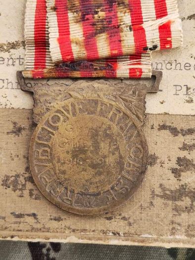 WW1 French Military Medal Award