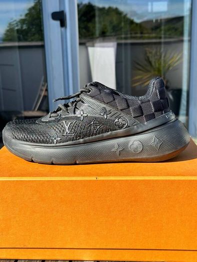 Louis Vuitton black trainers