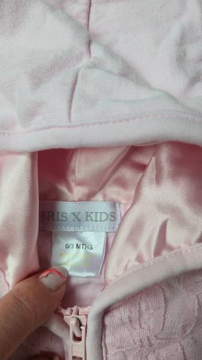 Pink baby girls jacket