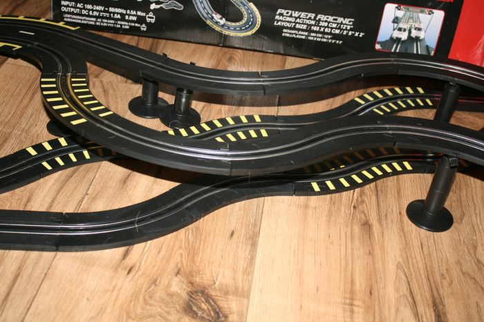 Furious Challenger Road Racing Slot Car Set Electric Powered Kids or Adults Toy (65" long)