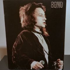 Set of 3 U2 Members Picture's Mid 1980's