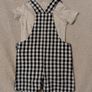 Dungaree and Bodysuit 2 piece Set NEW Image 4