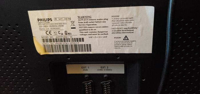 42 inch Philips tv