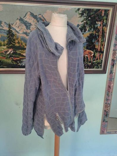 My soul designer grey turtleneck jacket